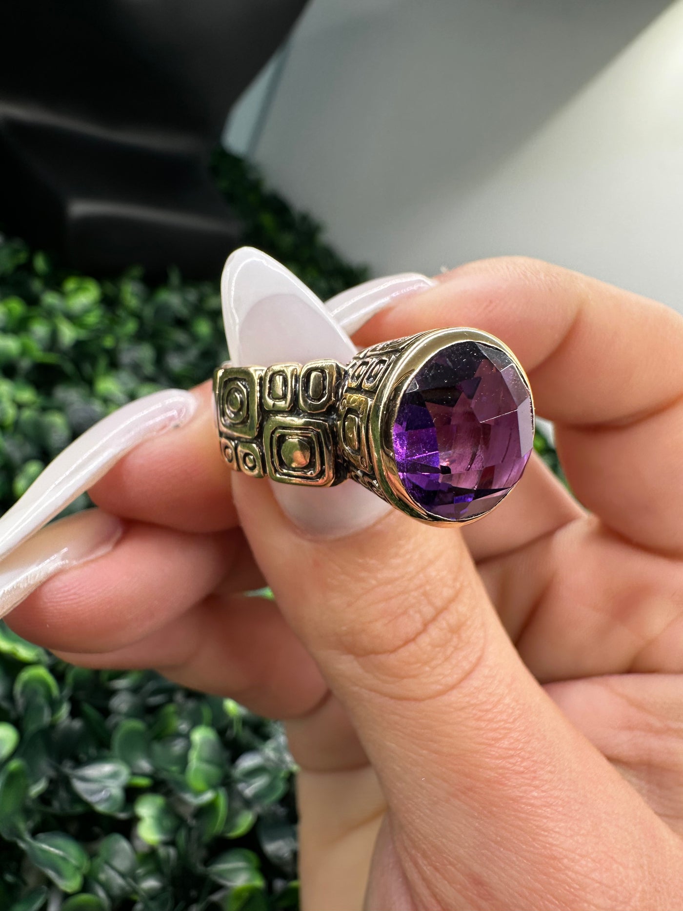 Purple ring