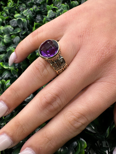 Purple ring