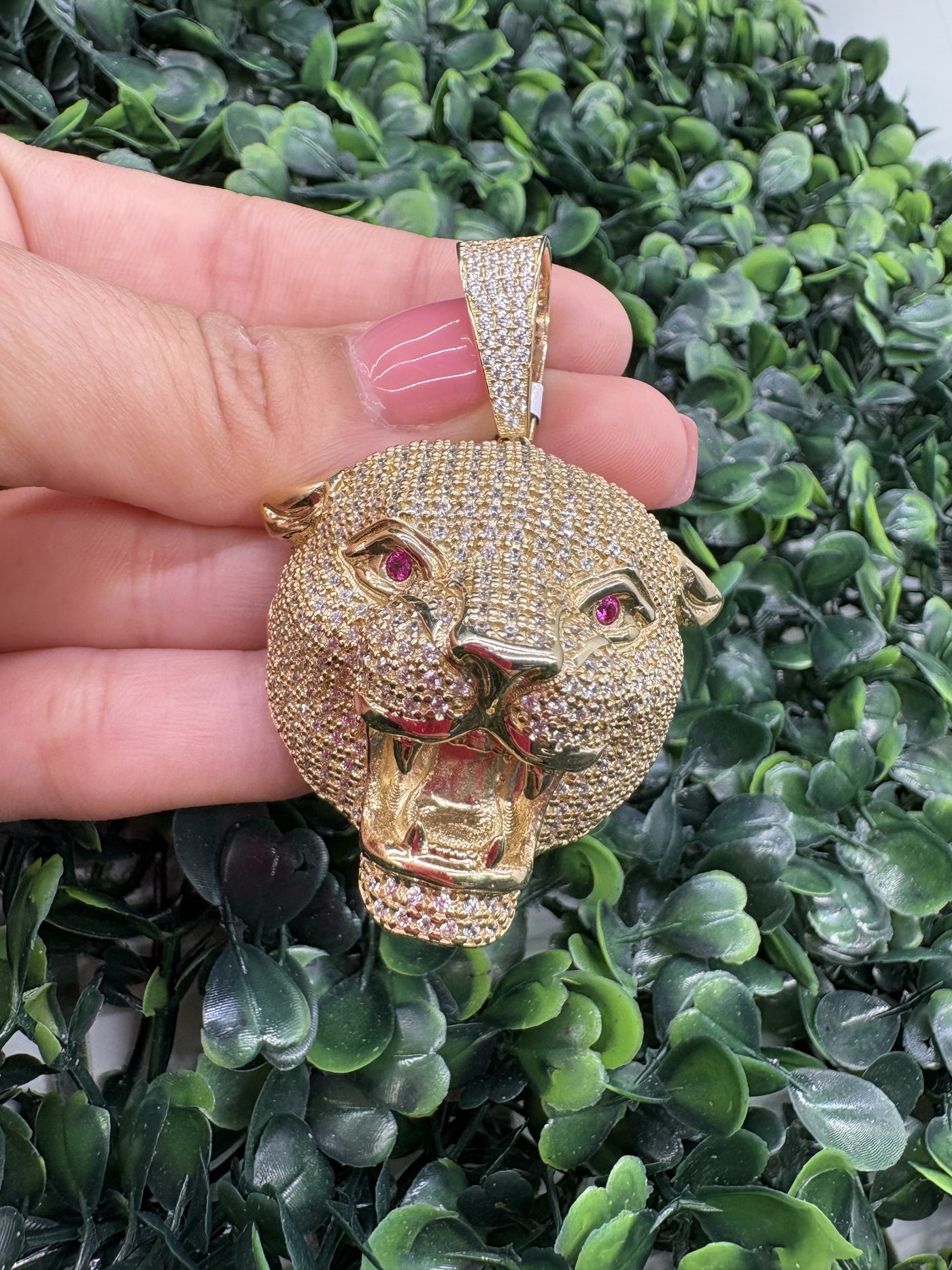 Tiger face pendant