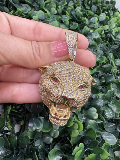 Tiger face pendant