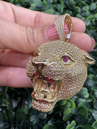 Tiger face pendant